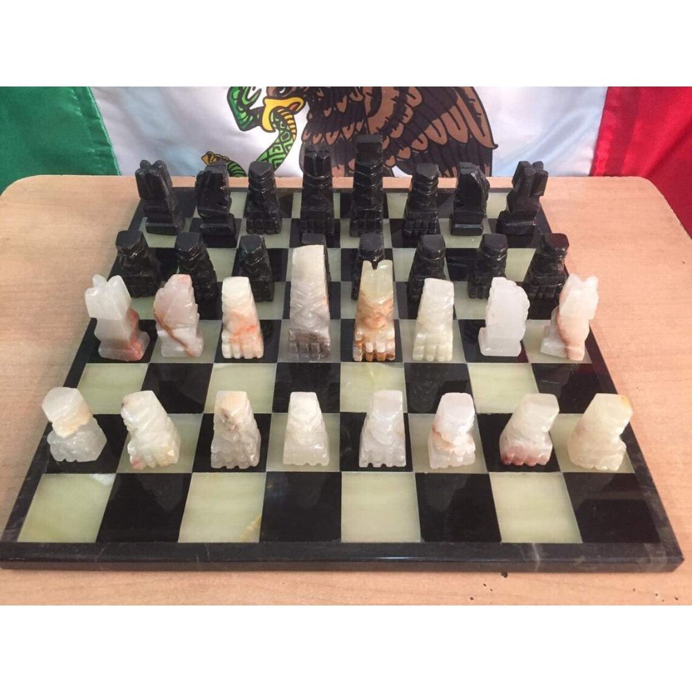 Aztec Chess Set: A Game Steeped in History