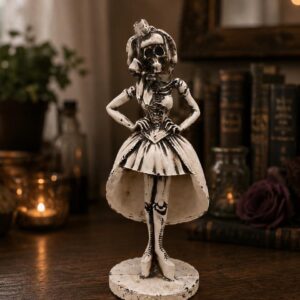 Catrina, Dia De Los Muertos - Day Of The Dead, Human Skeleton, Mexican Catrina, Skull Sculpture,  Catrina Skeleton Figurine, Ofrenda Decor
