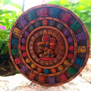 Prehispanic Mayan Art, Mayan calendar, Mexican painting, Wood carving, Handcrafted ASK FOR CUSTOMIZE