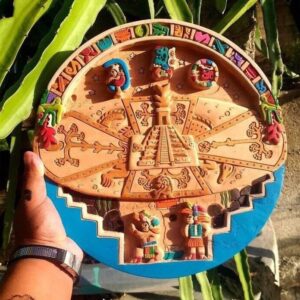 Aztec Art, Mayan art, Mexican painting, Prehispanic, Chichen Itza , Wood carving, Handcrafted ASK FOR CUSTOMIZE
