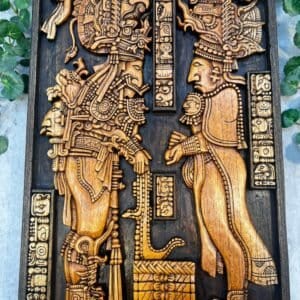 Aztec Art, Mayan art, Mexican painting, Prehispanic, Wood carving, Handcrafted ASK FOR CUSTOMIZE