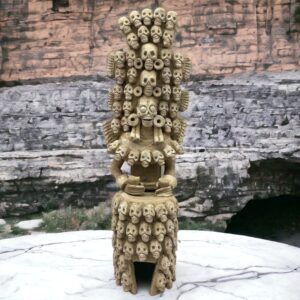 Nahuales de Tezcatl  Handcraft Mexican Culture Home Decor Prehispanic Vintage Rustic Clay Material Antique Ancrestral Figurines