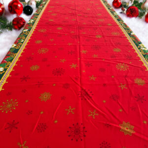 Christmas Navidad Table Cover Sugar Charm Design, Festive  Decor Dinning Table Cloth, Navidad Tablecloth, Santa Claus Decorations