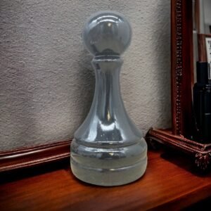 LARGE Ceramic Pawn Chess Piece For Home Decor Interior Design, Chess set Tower Statue