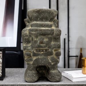 Nahuales de Tezcatl  Handcraft Mexican Culture Home Decor Prehispanic Vintage Rustic Clay Material Antique Ancrestral Figurines