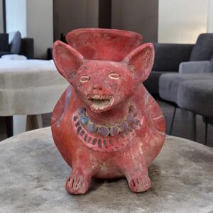 Xoloizcuintle Incense Xolo Ancient Mexico History , Prehispanic Mythology Vintage Rustic Clay Mateial Folk Art Home Decor