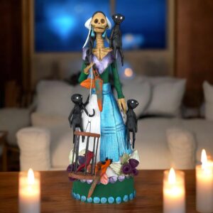 10.5” Catrina, Frida Kahlo Doll, Day of the dead, Human skeleton, Mexican decorations, Sugar skull