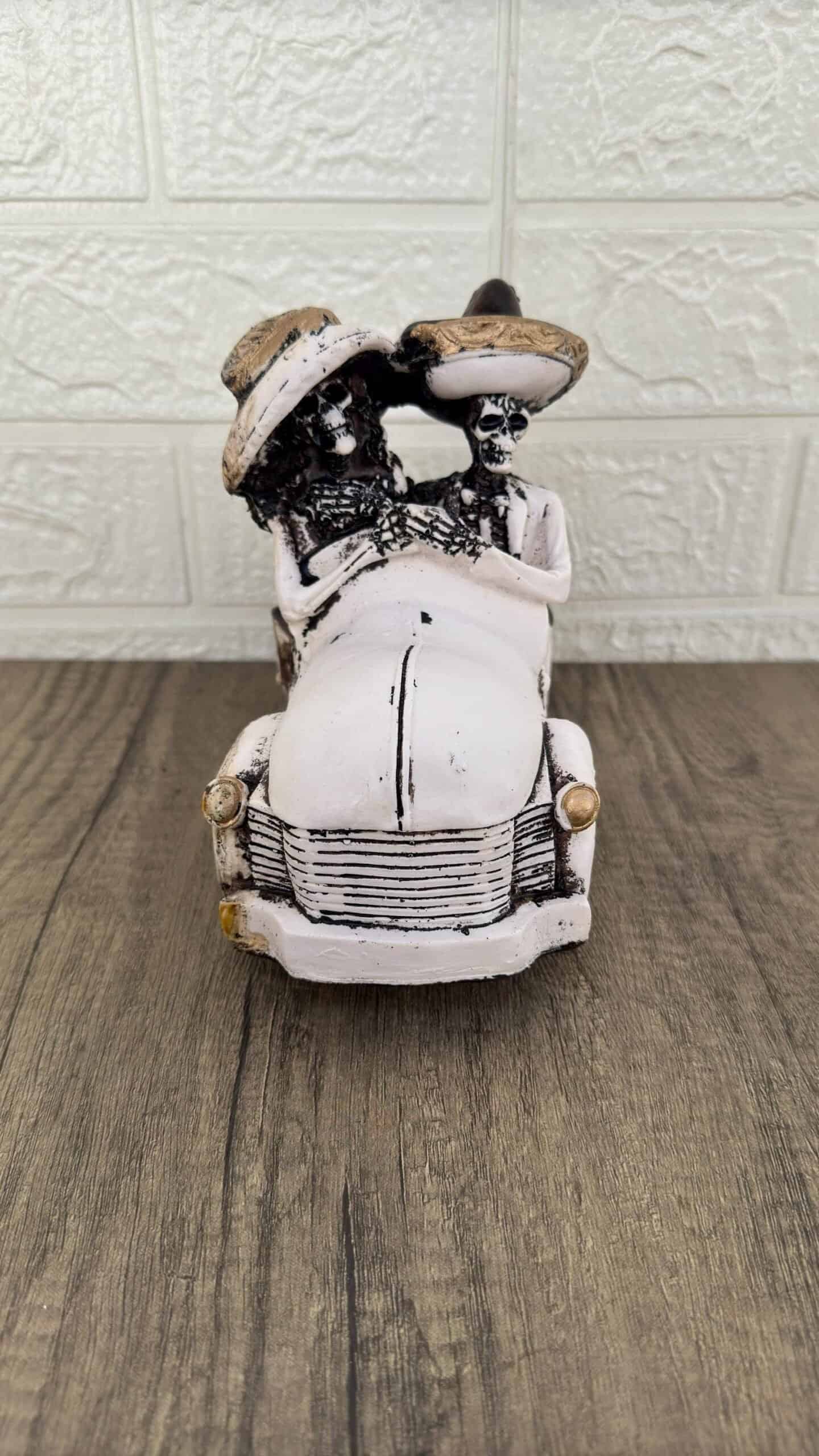 Catrina, Day Of The Dead, Human Skeleton Mexican Catrina, Skull Sculpture, Skeleton Couple, Día De Los Muertos Ofrenda Home Decor - Image 3