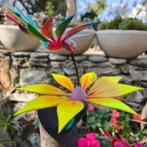 Hummingbird Statue With Stand Mexican Folk Art Alebrije Sculpture, Wooden  Decoration Figure, Made Of Wood And Carved By Hand WE CUSTOMIZE