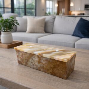 Domino Set Made Of Marble, Hand Carved And Elegant Design To Play And To Decor. From Puebla Mexico, Table Games, Family Games. Perfect Gift