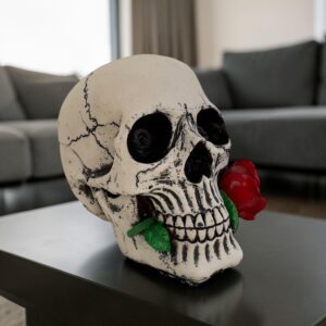 Skull, Mexican Decoration, Skeleton Head, Skull Sculpture, Human Skeleton, Skull Statue
