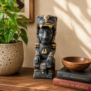 Quetzalcoatl Inspired Figure Made Of Plaster From Mexico