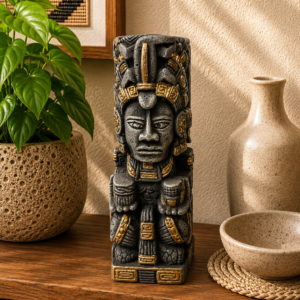 Quetzalcoatl Inspired Figure Made Of Plaster From Mexico