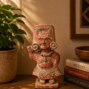 Teotihuacan Priestess Made Of Clay From Teotihuacan Mexico