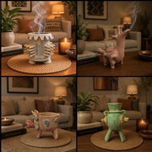 Copal Herb Burner Handcraft Mexican Culture Home Decor Prehispanic