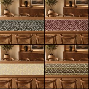 Handwoven Table Runner Woven With Mazahua Technique From Estado De México Handmade By Mexican Artisans
